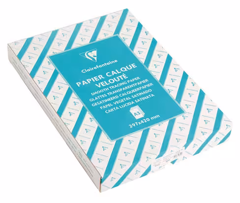 Papier calque A3 90 g Clairefontaine - ramette de 500 feuilles