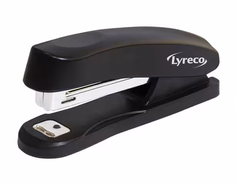 Agrafeuse de poche Lyreco - métal - 8, 8 cm - noir