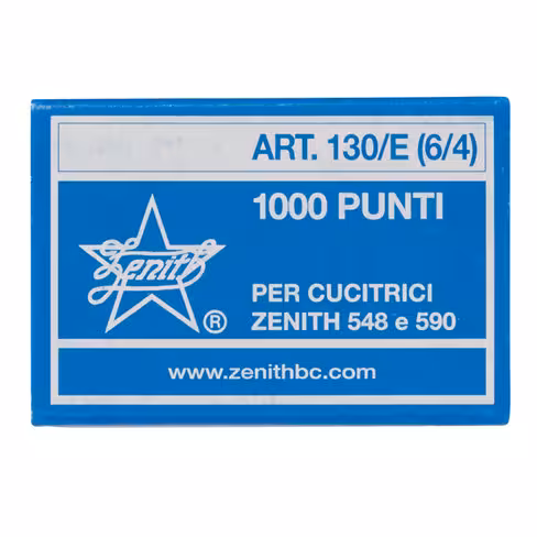 Agrafe Zenith 130 - lot de 1 000