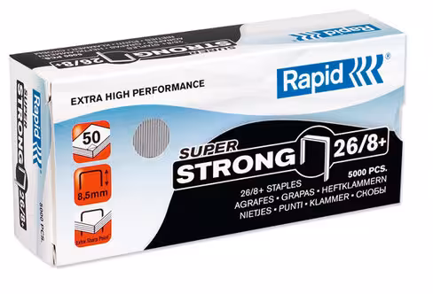 Agrafe Rapid 26/8 - lot de 5 000