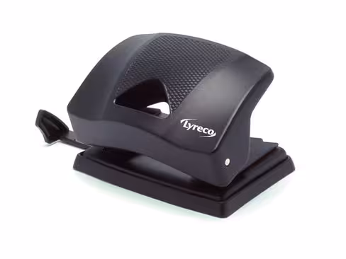 Perforateur Lyreco 2 trous - capacité 20 feuilles - noir