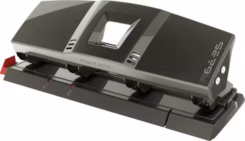 Perforateur 4 trous Advanced - capacité 25 à 30 feuilles - métal taupe