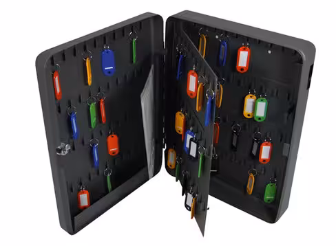 Armoire à clés métallique Pavo - capacité 140 clés - 28 x 37 x 8 cm - 3,1 kg