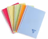 Cahier A5 Linicolor - 180 pages quadrillé 5 x 5 lot de 5