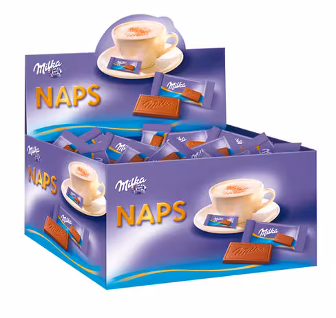 Napolitain Milka - boîte de 355