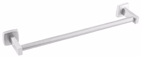 Porte-serviette mural 1 barre - inox