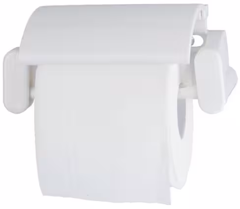 Distributeur de papier toilette Basic - ABS blanc