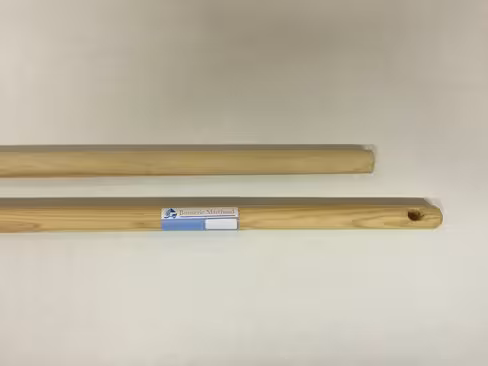 Manche bois nu - Ø 23,5 mm - l. 130 cm - sans embout - à l'unité
