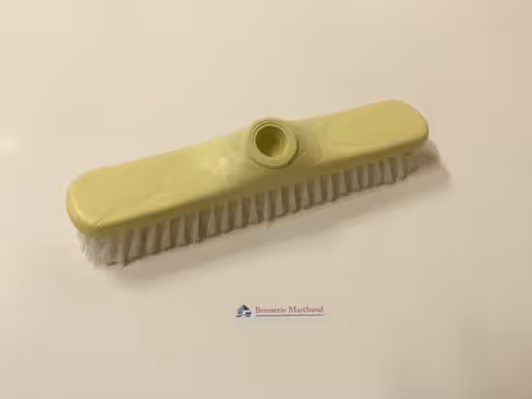 Frottoir polypropylène l. 30 cm - monture plastique - douille à vis - à l'unité