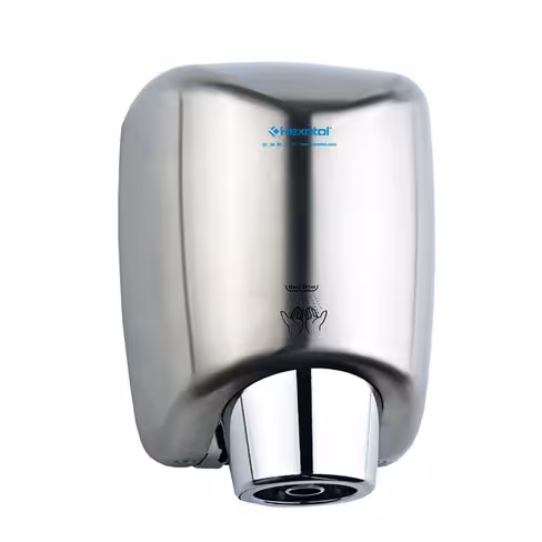 Sèche-mains combiné air pulsé + résistance - Airfly A380/2 - inox