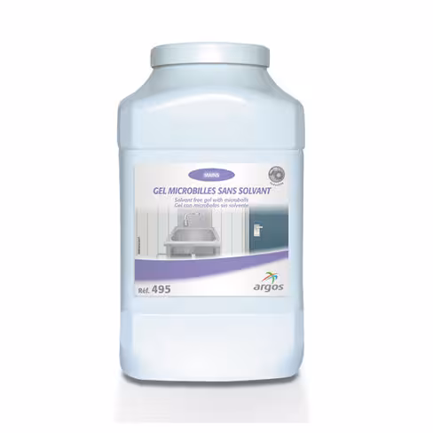 Gel microbilles mains sans solvant - 2 pots de 4,5 l