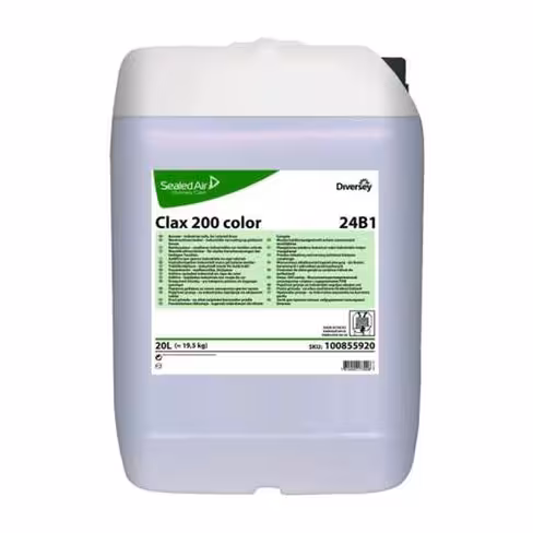 Dégraissant renforçateur de détergent concentré - Clax 200 color 24B1 - bidon 20 L