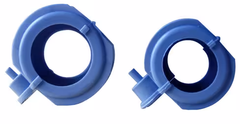 Bague inviolable bleu DN20