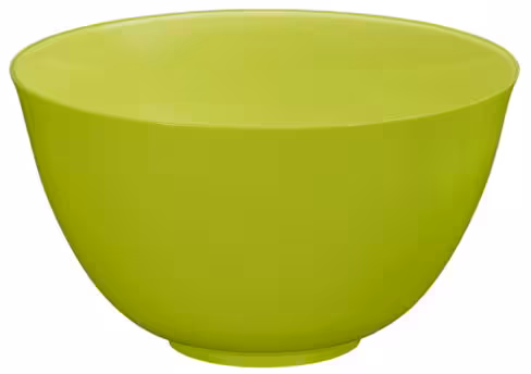 Saladier rond mélamine Vestah Ø 30 cm - vert gazon/anis - lot de 4