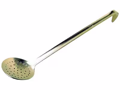 Ecumoire monobloc inox - Ø 14 cm