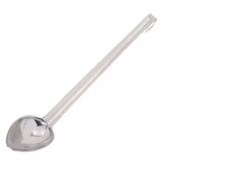 Cuillère à sauce droite inox - l. 35 cm