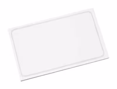 Planche à découper blanche avec rigole - 60 x 40 cm