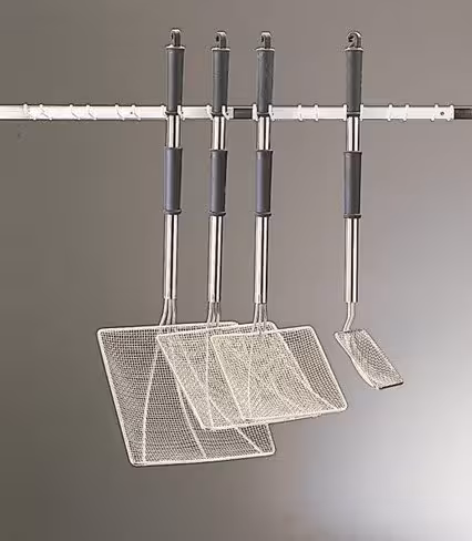 Araignée inox carrée renforcée - 26 x 26 cm