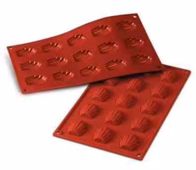 Moule de cuisson silicone flex - GN 1/3 - 15 madeleines