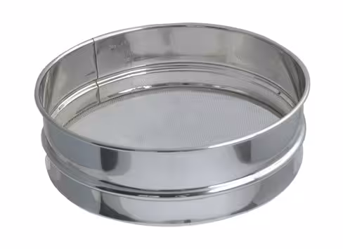 Tamis à farine inox - Ø 30 cm - maille n° 20
