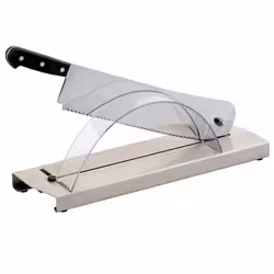 Coupe-pain sur socle lame 35 cm pour droitier - inox
