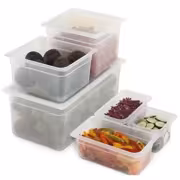Bac gastronorme polypropylène GN 1/4 Cambro - profondeur 100 mm
