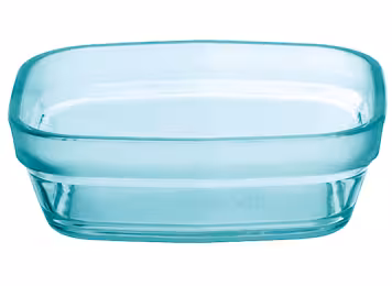 Ravier carré empilable 9,7 x 9,7 cm - vert - lot de 6