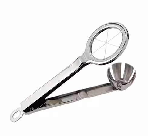 Coupe-oeufs 6 quartiers inox