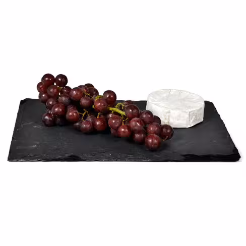 Assiette ardoise rectangle 30 x 15 cm - lot de 2