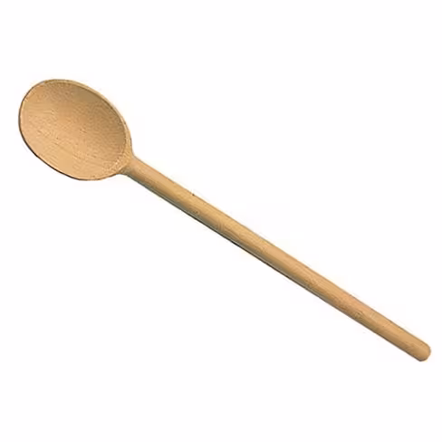 Cuillère à ragout bois hêtre - l. 30 cm