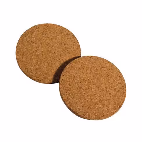 Dessous de plat liège - Ø 19 cm - lot de 2