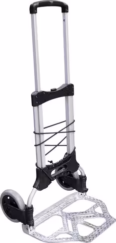 Diable aluminium pliant 125 kg - bavette repliable large