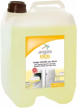 Liquide vaisselle machine eau douce Excel 1 bidon de 25 kg