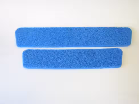 Semelle fibre abrasive 60 cm pour balai trapeze velcro