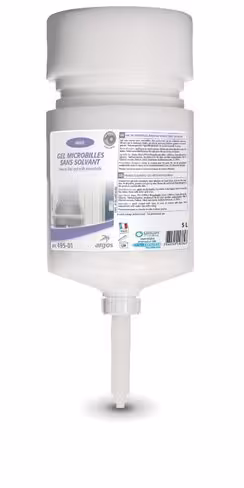 Gel microbilles sans solvant pour support Alphapack - carton de 2 bidons de 5 l