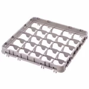 Réhausse 25E2 pour casier de lavage Cambro 25 verres - Hauteur intérieure 41 mm