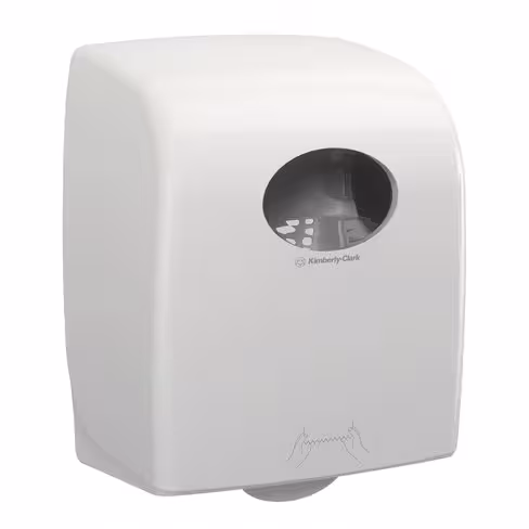 Distributeur d'essuie-mains en rouleaux - Aquarius - ABS blanc