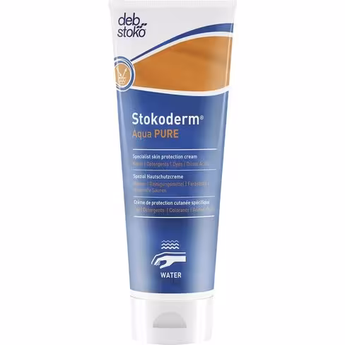 Crème de protection Stokoderm Aqua Pure - carton de 12 x 100 ml