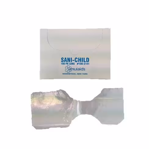 Sac d'insufflation pour mannequin Sani-Child - lot de 100
