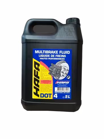 Liquide de freins Multibrake Fluid DOT 4 - 4 bidons de 5 l
