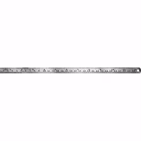 Règle millimètres et pouces