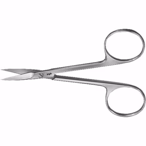 Ciseaux iridectomie pour ligatures