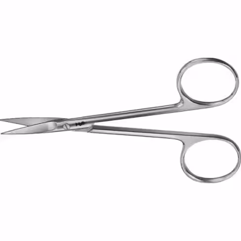 Ciseaux iridectomie pour ligatures