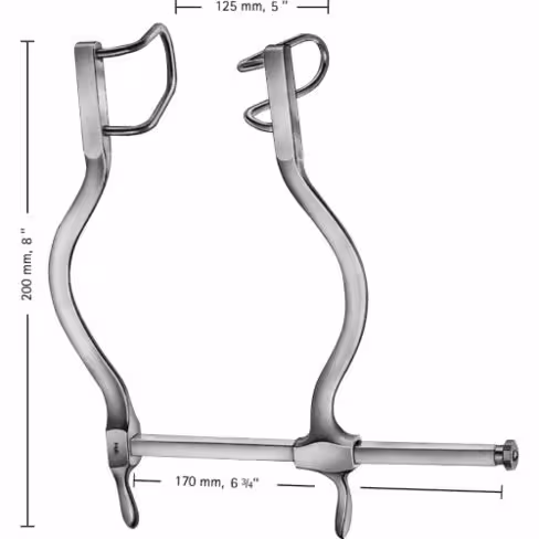 Ecarteur abdominal Gosset