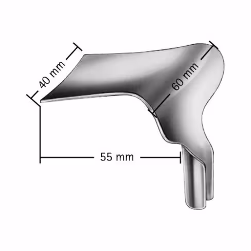 Valve pour spéculums vaginaux Scherbak