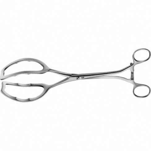 Pince utérine pour saisir l'utérus Collin