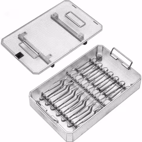 Dispositif de rangement pour instruments microchirurgie
