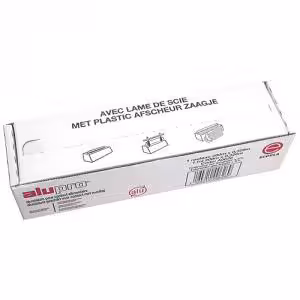 Papier aluminium en boîte distributrice - 0,295 x 200 m - lot de 4
