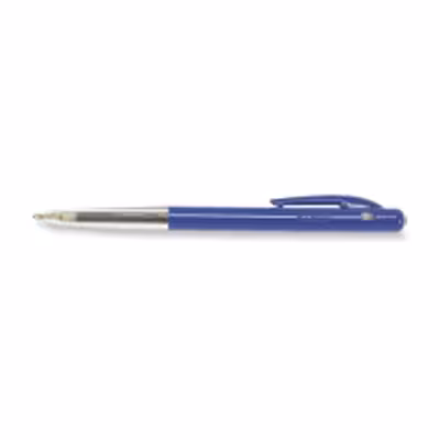 Stylo à bille rétractable Bic M10 - pointe moyenne - bleu