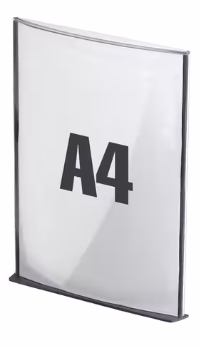 Plaque de signalisation A4 - polystyrène - aluminium - lot de 12